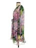 Alex Marie 100% Polyester Tropical Purple Cocktail Dress Size 2 - photo 5