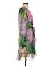 Alex Marie 100% Polyester Tropical Purple Cocktail Dress Size 2 - photo 4