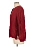 Massimo Dutti Burgundy Long Sleeve Blouse Size 10 - photo 5