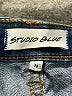 STUDIO BLUE Stars Blue Jeans Size 28 waist - photo 4