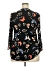 Evans Black 3/4 Sleeve Blouse Size 18 - photo 2
