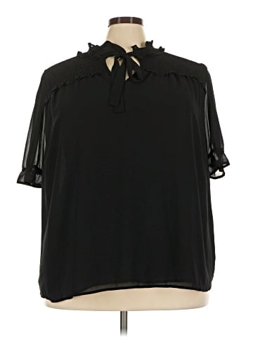 Pleione Short Sleeve Blouse (view 1)