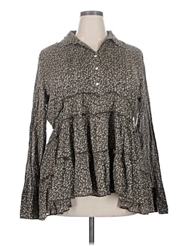 Denim & Supply Ralph Lauren Long Sleeve Blouse (view 1)