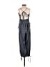 Free People 100% Cotton Plaid Blue Jumpsuit Size XS - photo 2
