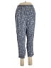 Jessica Simpson 100% Viscose Floral Blue Casual Pants Size L - photo 1