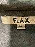 Flax 100% Linen Black Trenchcoat Size 10 (M) - photo 6