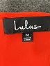 Lulus 100% Polyester Red Sleeveless Blouse Size M - photo 7