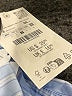 Zara Blue Long Sleeve Button-Down Shirt Size 3 - photo 4
