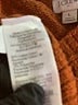 J.Crew Factory Store Orange Pullover Sweater Size L - photo 8