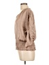 1.State 100% Polyester Tan 3/4 Sleeve Blouse Size L - photo 5
