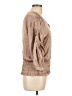 1.State 100% Polyester Tan 3/4 Sleeve Blouse Size L - photo 4