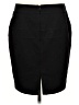 Apt. 9 Solid Black Formal Skirt Size 14 - photo 2