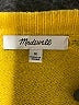 Madewell Color Block Yellow Pullover Sweater Size M - photo 7