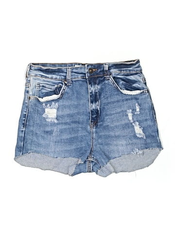 Wax Jean Denim Shorts (view 1)
