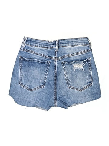 Wax Jean Denim Shorts (view 2)