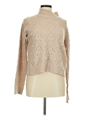 Hem & Thread Turtleneck Sweater (view 1)