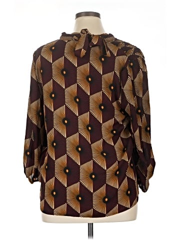 By Design 3/4 Sleeve Blouse (view 2)