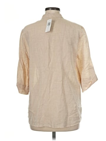 J. McLaughlin 3/4 Sleeve Button-Down Shirt (view 2)