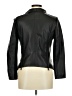 Trouve 100% Leather Black Leather Jacket Size M - photo 2