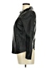 Trouve 100% Leather Black Leather Jacket Size M - photo 5
