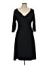 b-slim Solid Black Cocktail Dress Size L - photo 1
