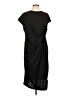 Unbranded Solid Black Casual Dress Size L - photo 1
