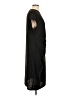 Unbranded Solid Black Casual Dress Size L - photo 4