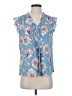 Daniel Rainn 100% Polyester Blue Sleeveless Blouse Size S - photo 1