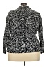 Laura Ashley Print Black Blazer Size 3X - photo 2