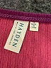 Hayden Color Block Burgundy Pink Pullover Sweater Size S - photo 7
