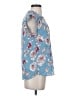 Daniel Rainn 100% Polyester Blue Sleeveless Blouse Size S - photo 4
