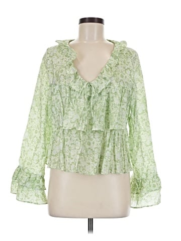 Divided by H&M 3/4 Sleeve Blouse (view 1)