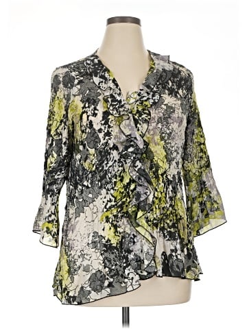 Cj Banks 3/4 Sleeve Blouse (view 1)