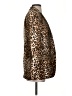 Express 100% Polyester Animal Print Gold Blazer Size XS - photo 4