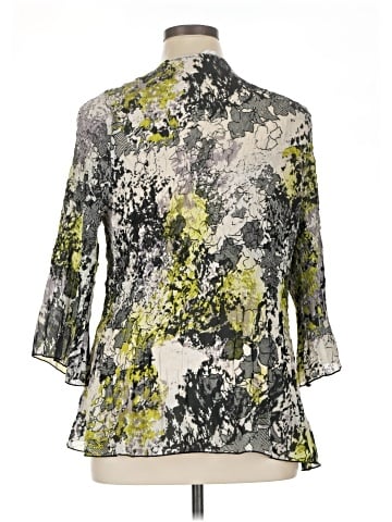 Cj Banks 3/4 Sleeve Blouse (view 2)