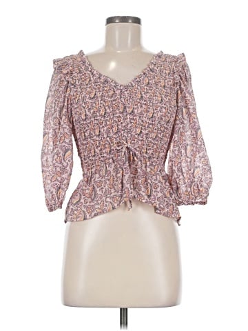 Topshop 3/4 Sleeve Blouse (view 1)