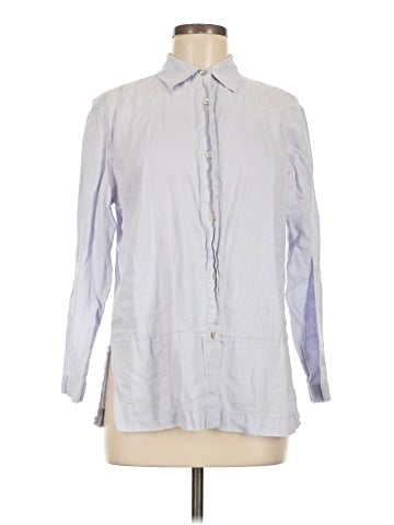 Kate Hill 3/4 Sleeve Button-Down Shirt (view 1)
