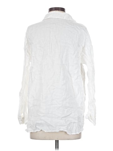 Magaschoni 3/4 Sleeve Button-Down Shirt (view 2)