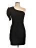 Speechless Solid Black Cocktail Dress Size L - photo 1