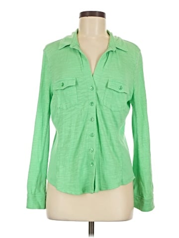Caslon Long Sleeve Blouse (view 1)