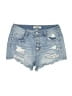Refuge 100% Cotton Blue Denim Shorts Size 2 - photo 1