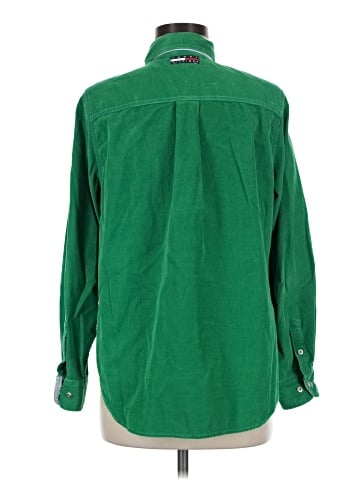 Tommy Jeans Long Sleeve Button-Down Shirt (view 2)