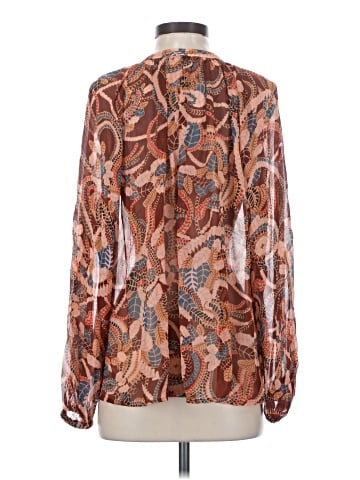 A.L.C. Long Sleeve Silk Top (view 2)