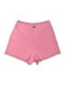 Glam Solid Pink Shorts Size S - photo 1