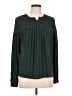Rebecca Taylor 100% Polyester Green Long Sleeve Blouse Size 10 - photo 1
