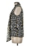 Chaus Animal Print Silver Sleeveless Blouse Size 6 - photo 5