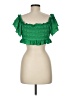Shein Green Sleeveless Blouse Size 6 - photo 2