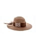 Max Studio 100% Paper Brown Sun Hat One size - photo 1