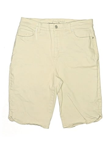 Gloria Vanderbilt Khaki Shorts (view 1)