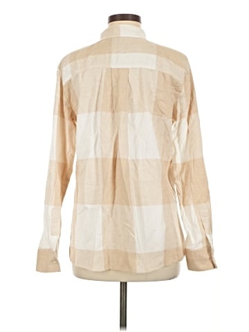 Ann Taylor LOFT Long Sleeve Button-Down Shirt (view 2)